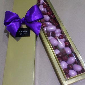 Kravat Kutu Böğürtlen - Lila Badem Draje