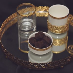 Çikolata Kaplı Antep Fıstıklı Kuş Lokumu