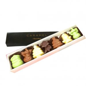 Kalem Kutu Yeni Yıl Figürlü Çikolata