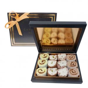 Küçük Boy Dikdörtgen Kutu Sultan Sarma Lokum