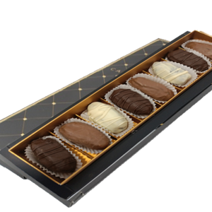 Kravat Kutu Çikolata Kaplı Lux Jumbo Hurma