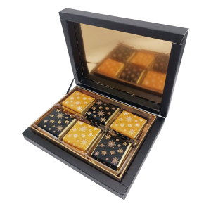 Yeni Yıl Konsept Tasarımlı Madlen Çikolata 12'li